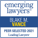 Emerging Lawyers 2021 badge