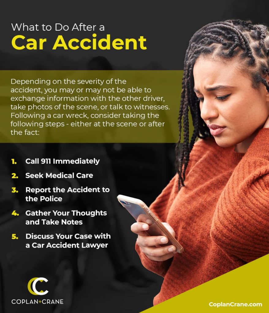 What to Do After a Car Accident | Coplan and Crane