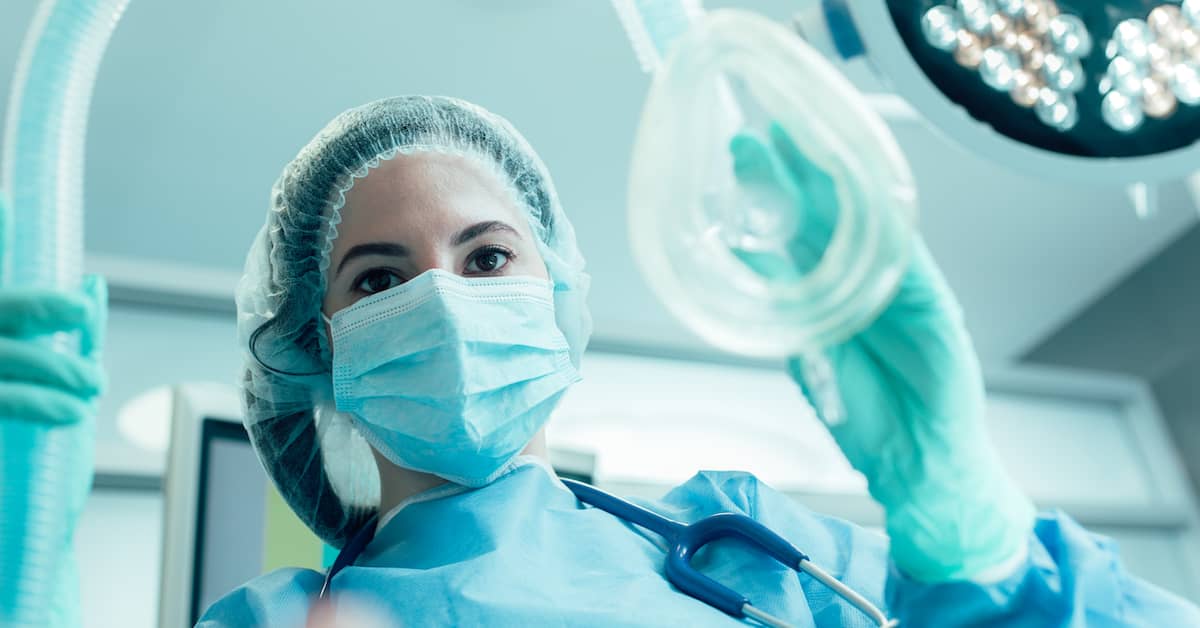 a nurse prepares to administer anesthesia | Coplan and Crane